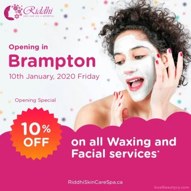 Riddhi Skin Care Spa Brampton - Makeup & Esthetics Academy, Brampton - Photo 1