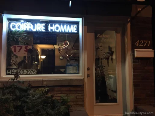 Salon Zoela Coiffure Homme, Montreal - 