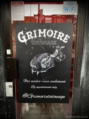 Grimoire tatouage, Montreal - Photo 2