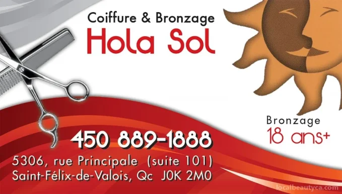 Coiffure et Bronzage Hola Sol, Quebec - 