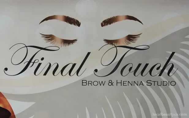 Final Touch Brow & Henna Studio, Regina - Photo 2