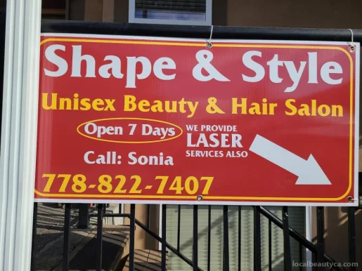 Shape & style unisex beauty & hair salon, Surrey - Photo 1