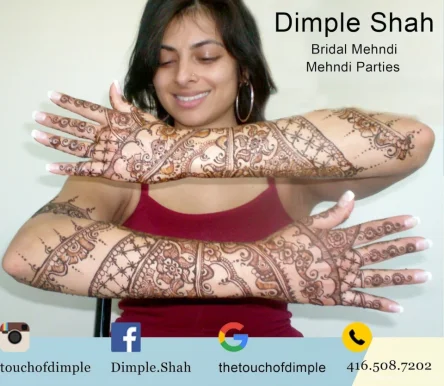 Dimple Shah - Henna - Make Up - Hair Artist, Toronto - 