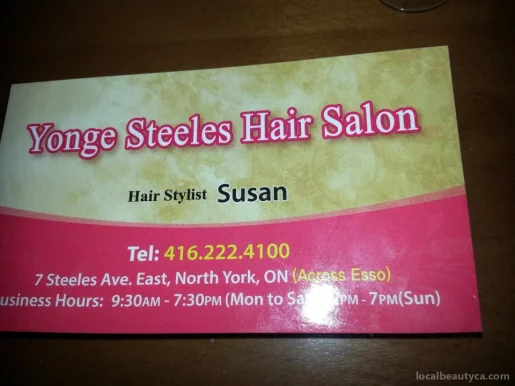 Yonge Steeles Hair Salon, Toronto - Photo 1