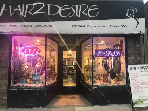 Hair 2 Desire Salon, Toronto - Photo 1