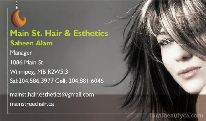 Redwood Unisex / Main St. Hair & Esthetics, Winnipeg - 