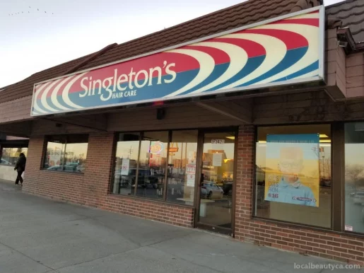 Singleton's Hair Care #9, Winnipeg - 